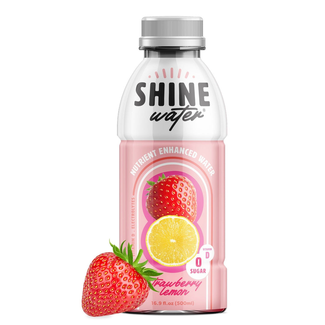 Shine Strawberry Lemon Enhanced Water