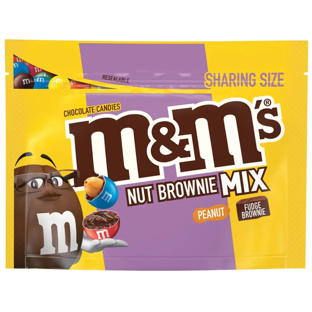 M&M Nut Brownie Share Size