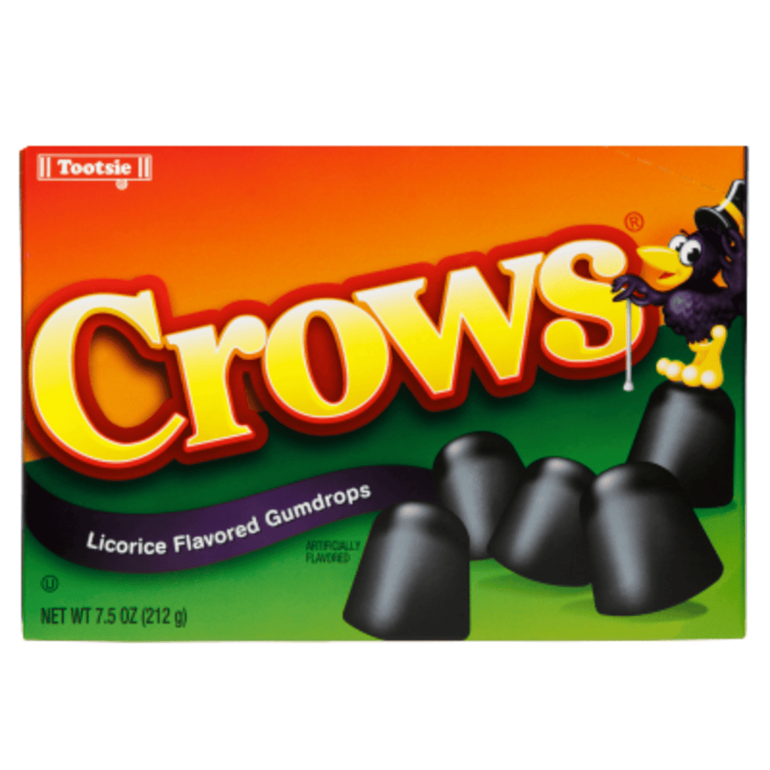 Crows Black Licorice GumDrops