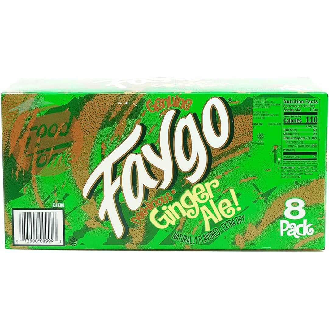 Faygo - Ginger ale (USA) 8 Pack