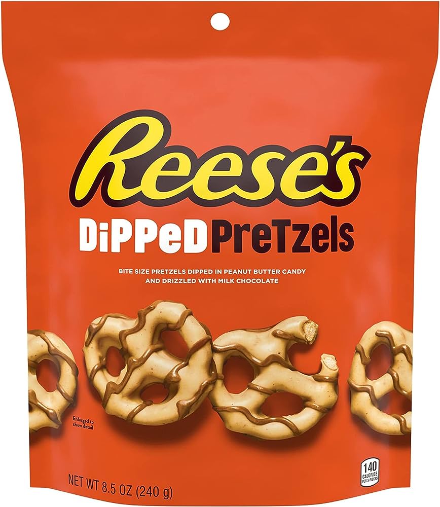Reese's Dipped Pretzels Pouch 8.5oz