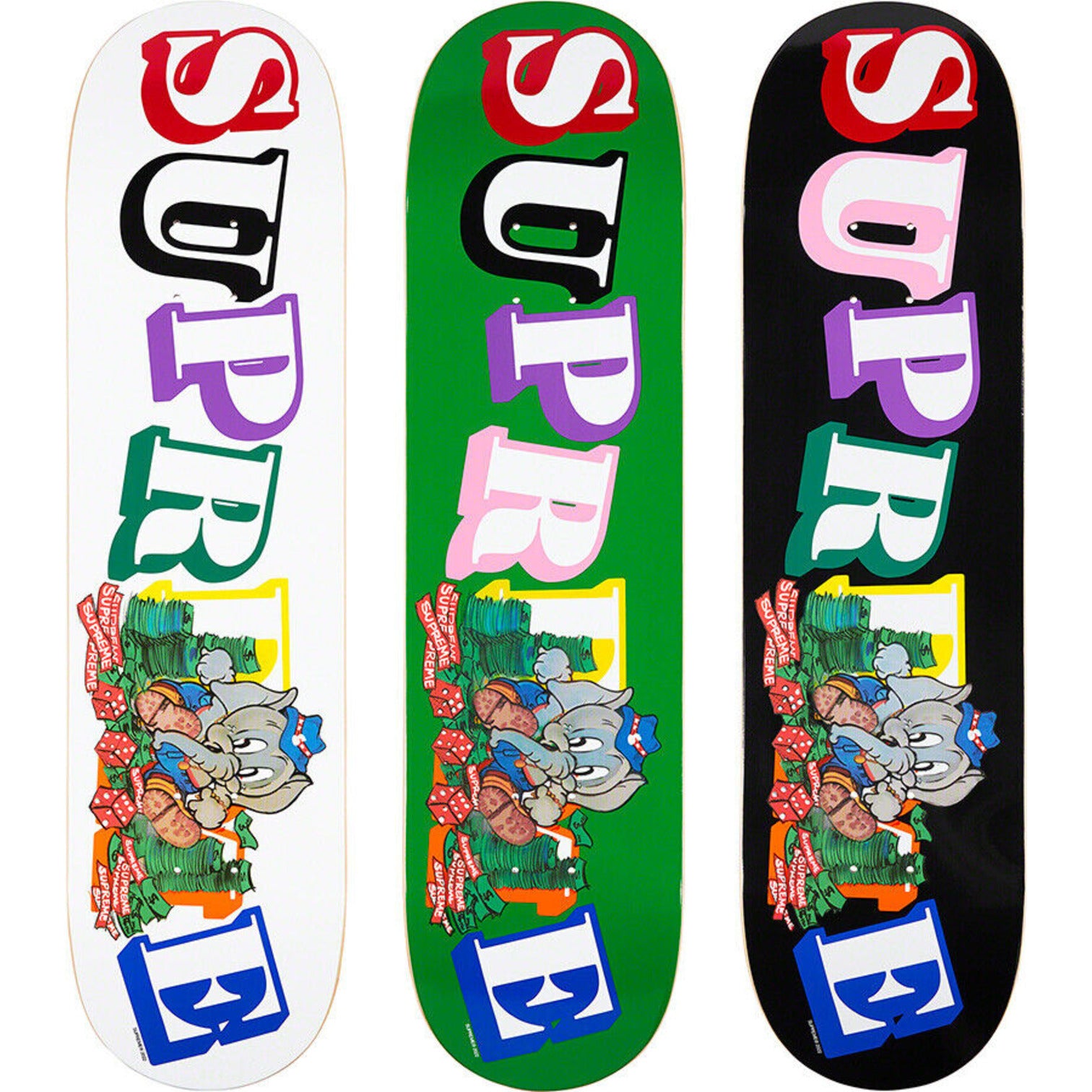 スケートボード Supreme Elephant Deck Supreme Elephant Skateboard Deck FW22 Now Sold At YEG Exotic