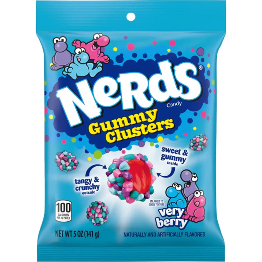 Nerd Gummy Cluster very berry 5oz Case Of 12
