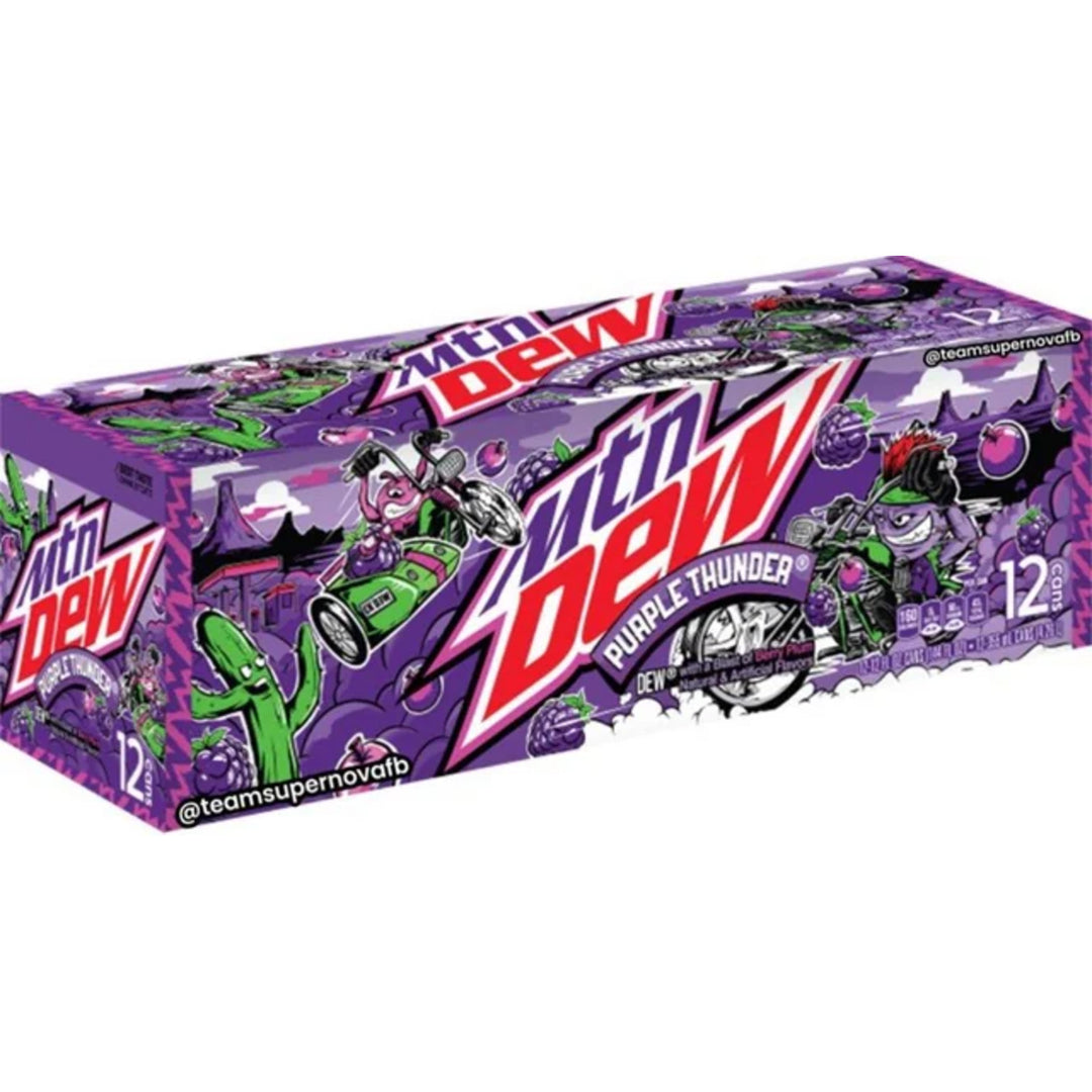 MTN Dew Purple Thunder 12 Pack