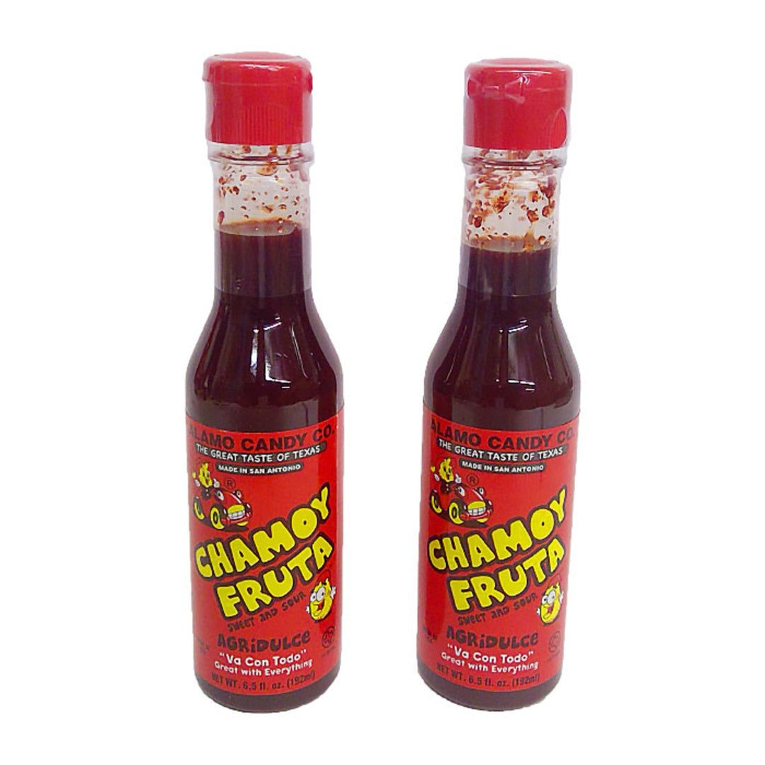 Alamo Candy Chamoy De Fruta Sweet And Sour Chili Sauce Bottle 192ml