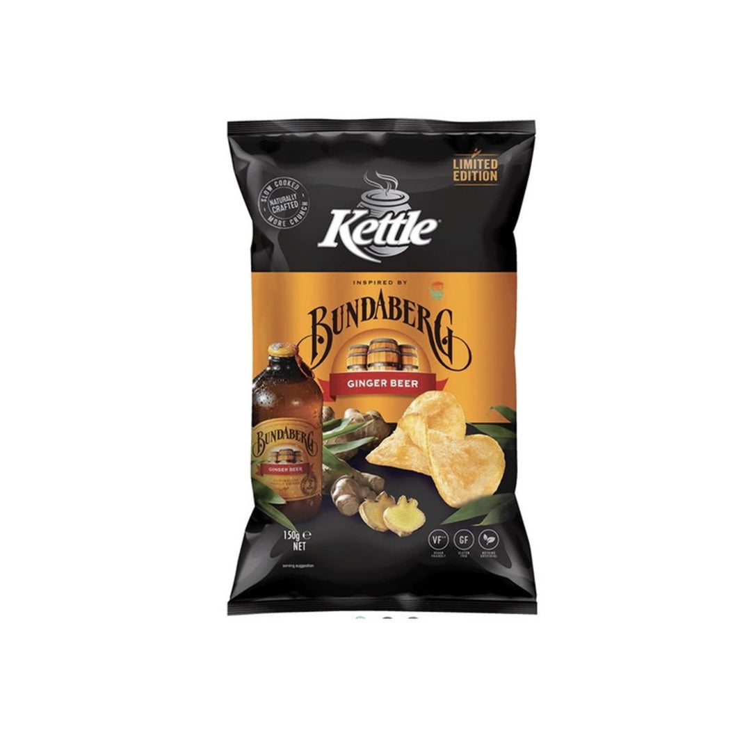 Kettle Bundaberg Ginger Beer Chips 150g