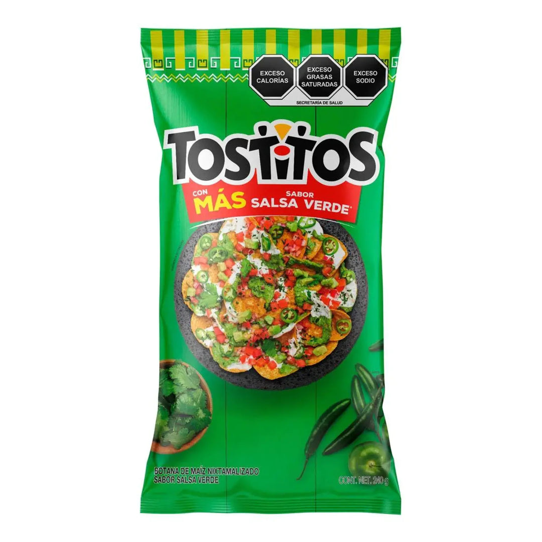 Tostitos Salsa Verde Chips  (240g)
