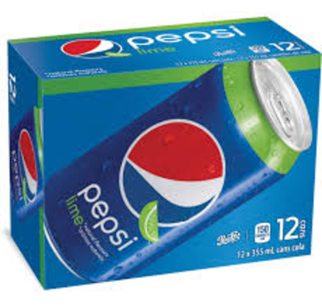 Pepsi Lime 12 Pack