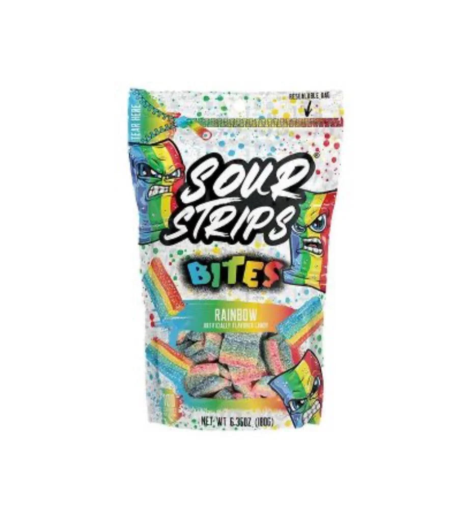 Sour Strips Bites Stand up Bag