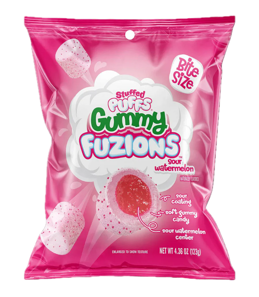 Stuffed Puffs Gummy Fuzions