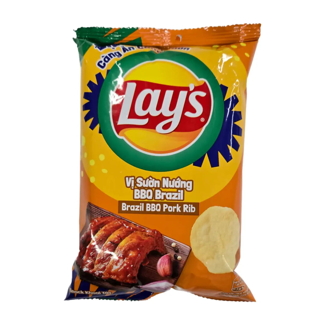 Lays Sticky Ribs Lay’s Brazil BBQ Pork Rib – YEG EXOTIC