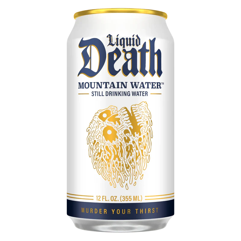 Liquid death small cans