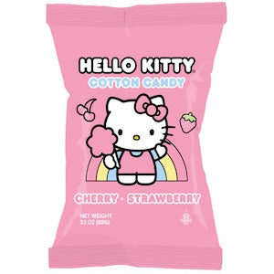 Hello kitty cotton candy - cherry and strawberry