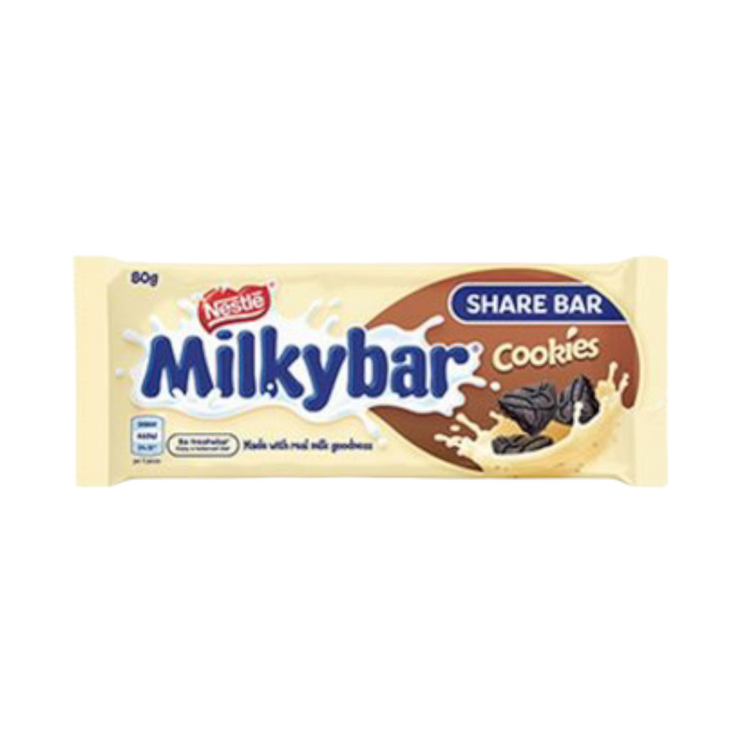 Milky Bar Share Bar Cookies