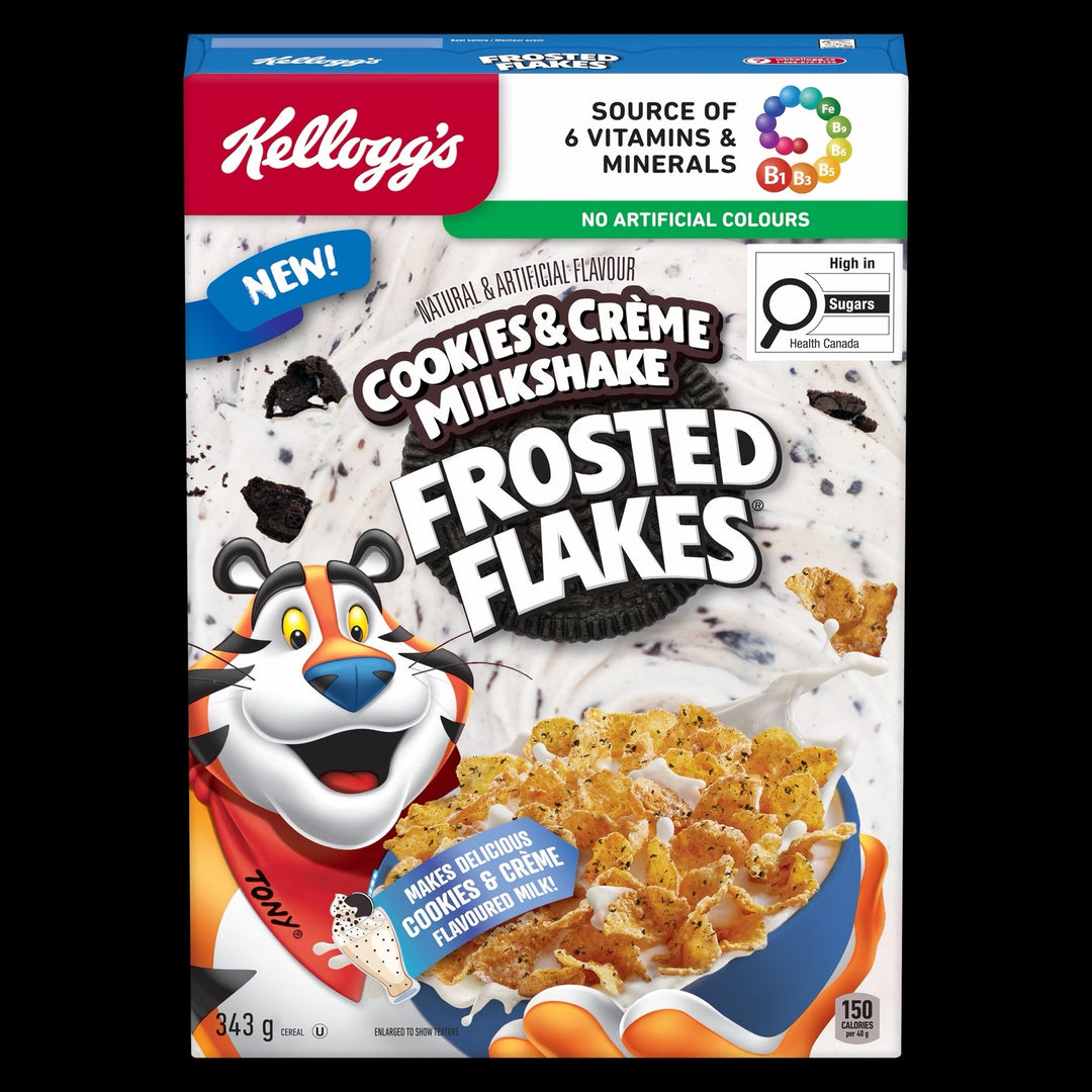 Frosted Flakes Cookies & Cream Milkshake