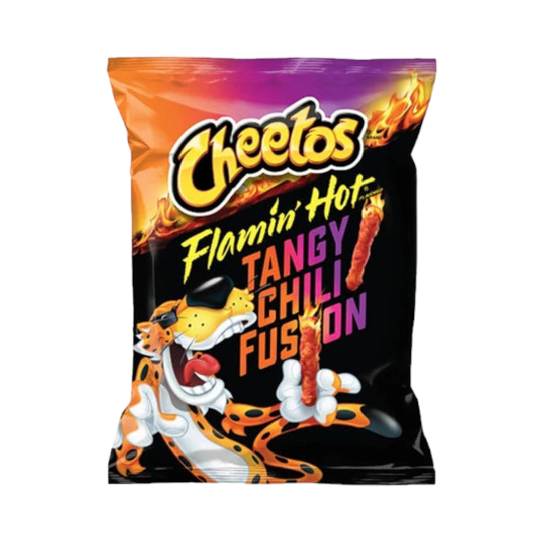 Cheetos Flamin Hot Tangy Chili Fusion