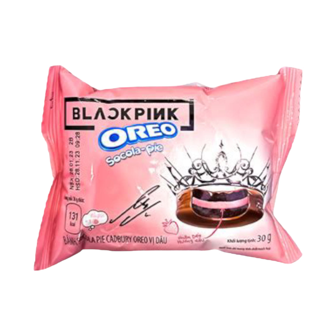 Black Pink Oreo Socola-Pie strawberry Cakester