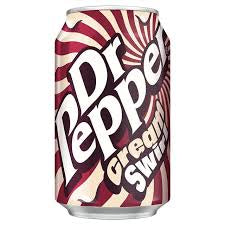 Dr Pepper cream swirl
