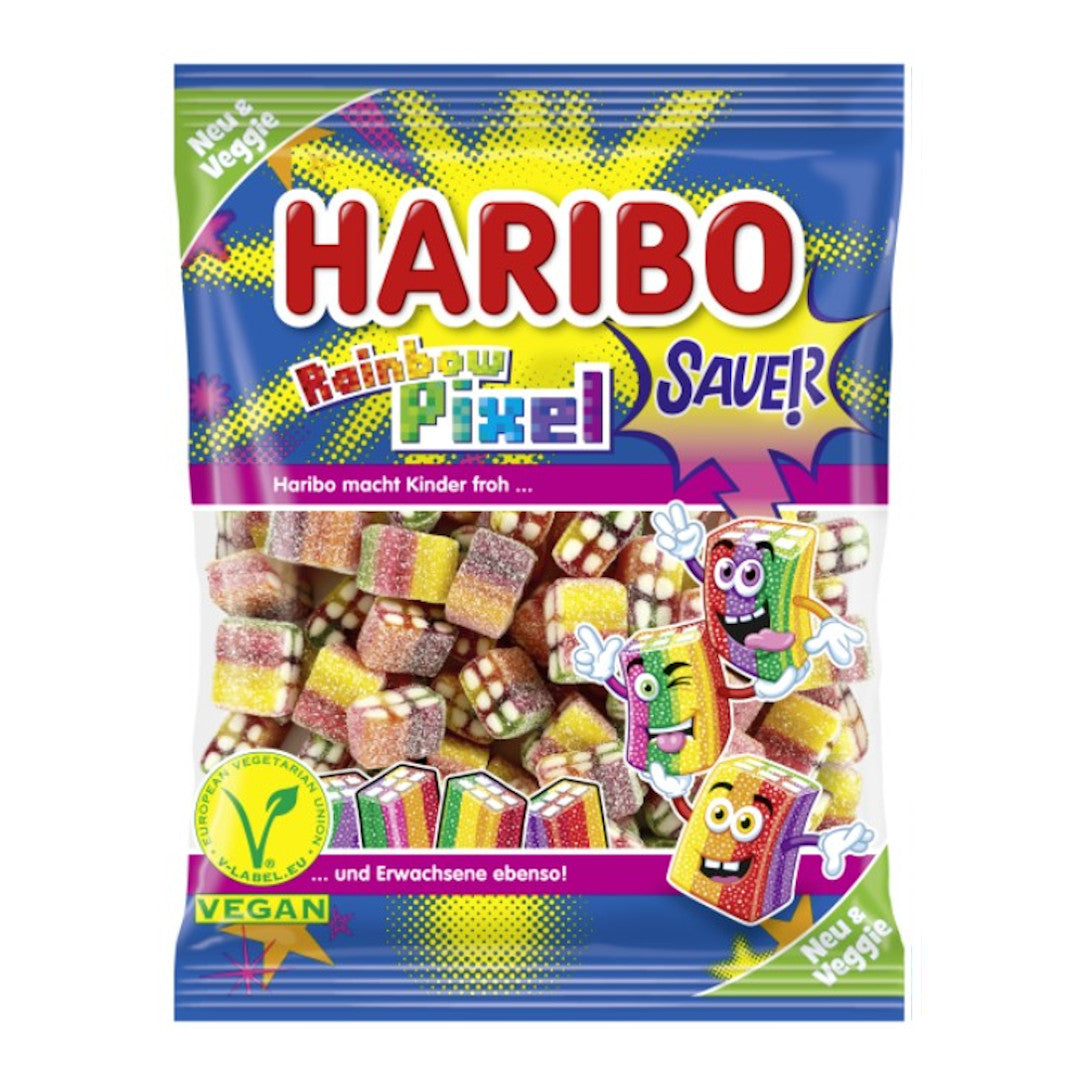 Haribo rainbow pixels