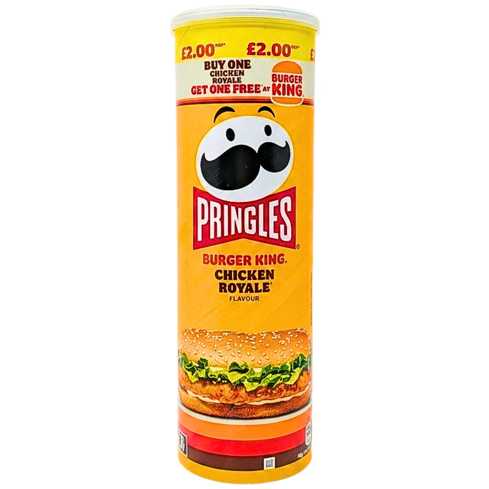 Burger King chicken Royal Pringles ￼