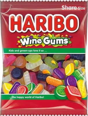 Haribo wine gums