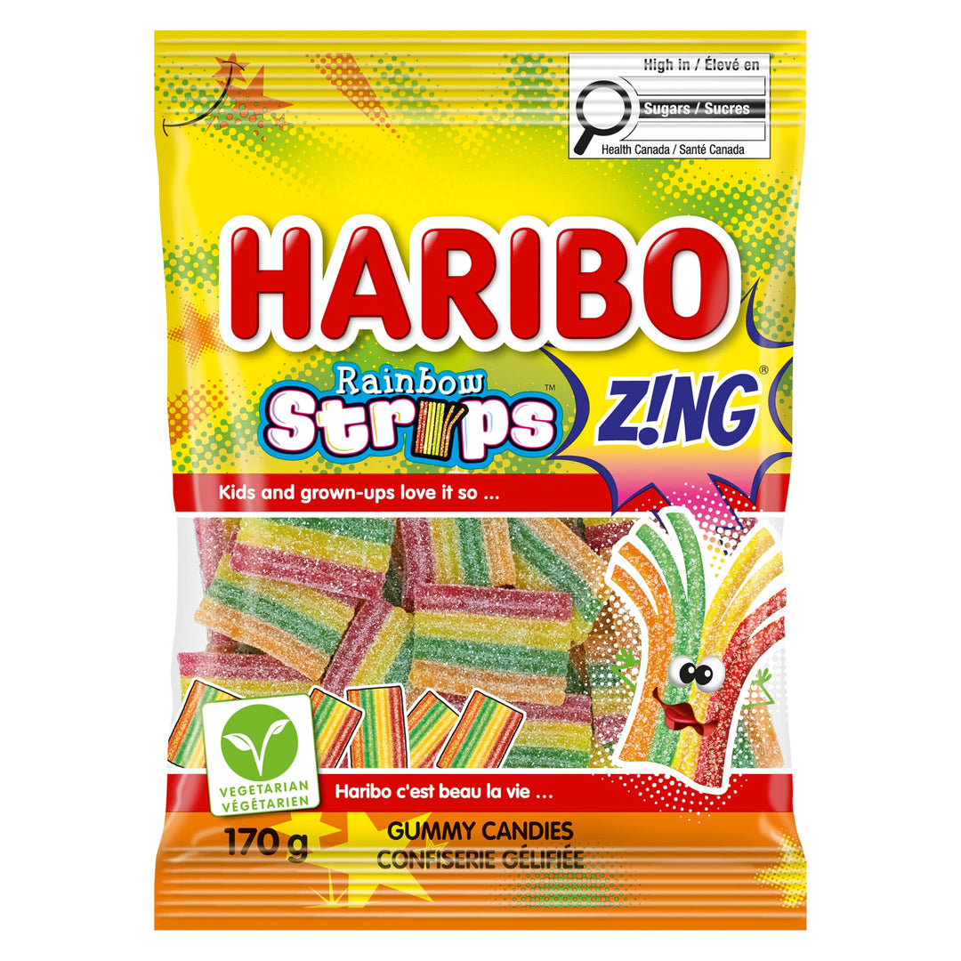 Haribo rainbow strips
