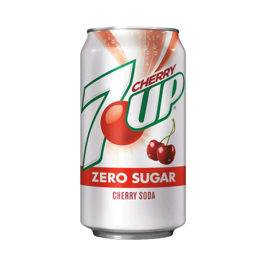7UP Cherry Zero Sugar can