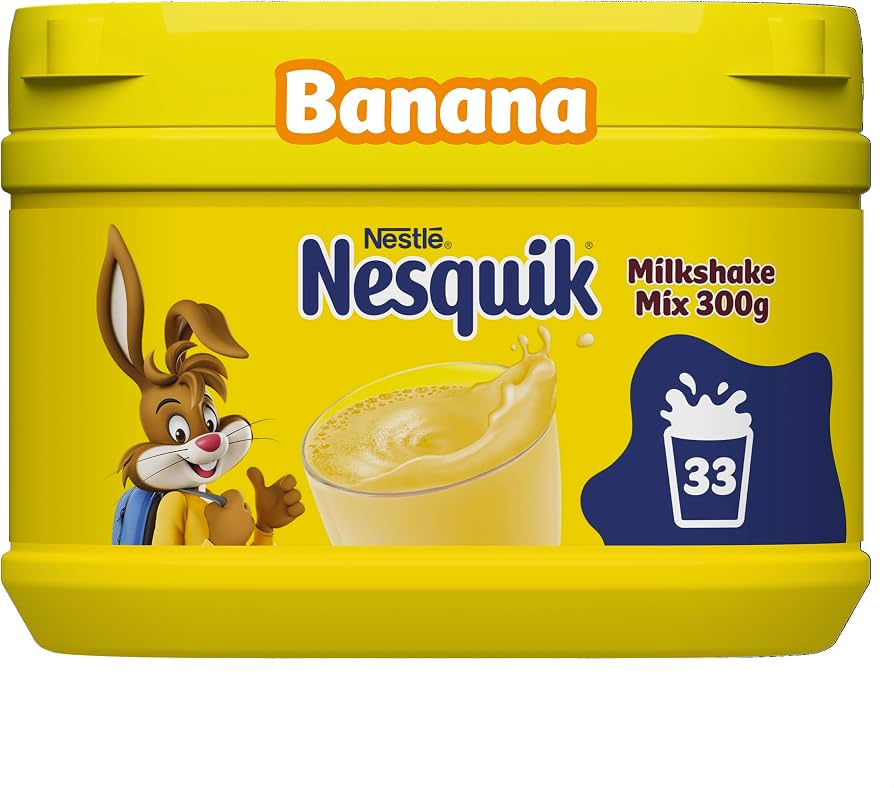 Nesquick banana milk powder mix