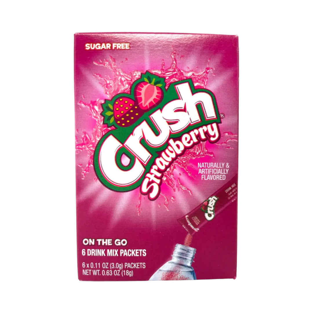 Crush On The Go Sugar Free Drink Mix Packets