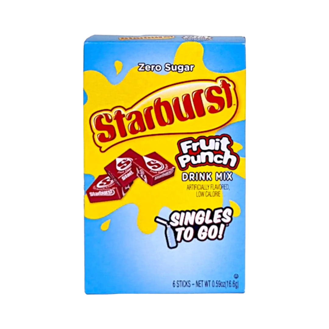 Starburst Zero Sugar Singles to Go Drink Mix