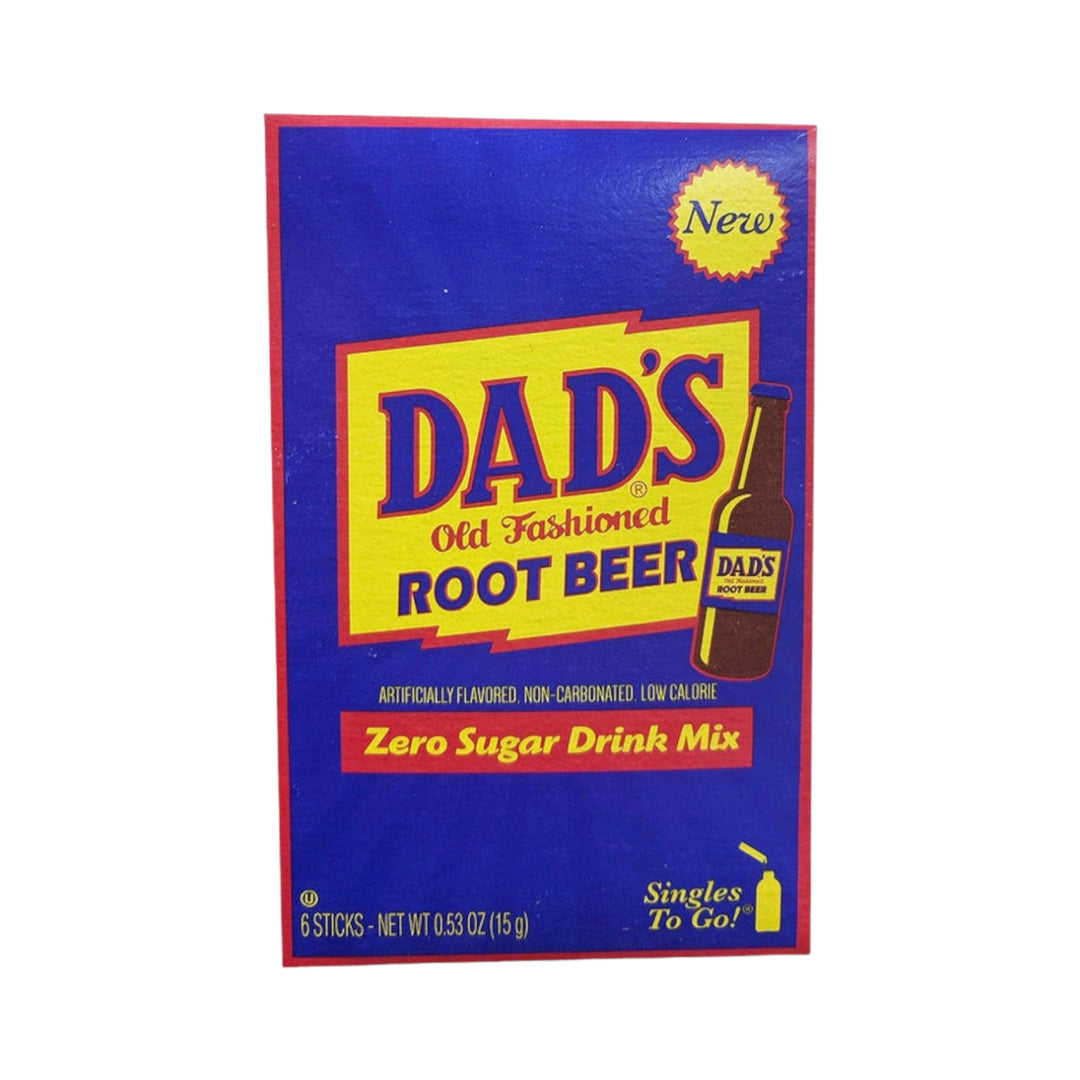 Dad’s Root Beer Zero Sugar Singles To Go Drink Mix