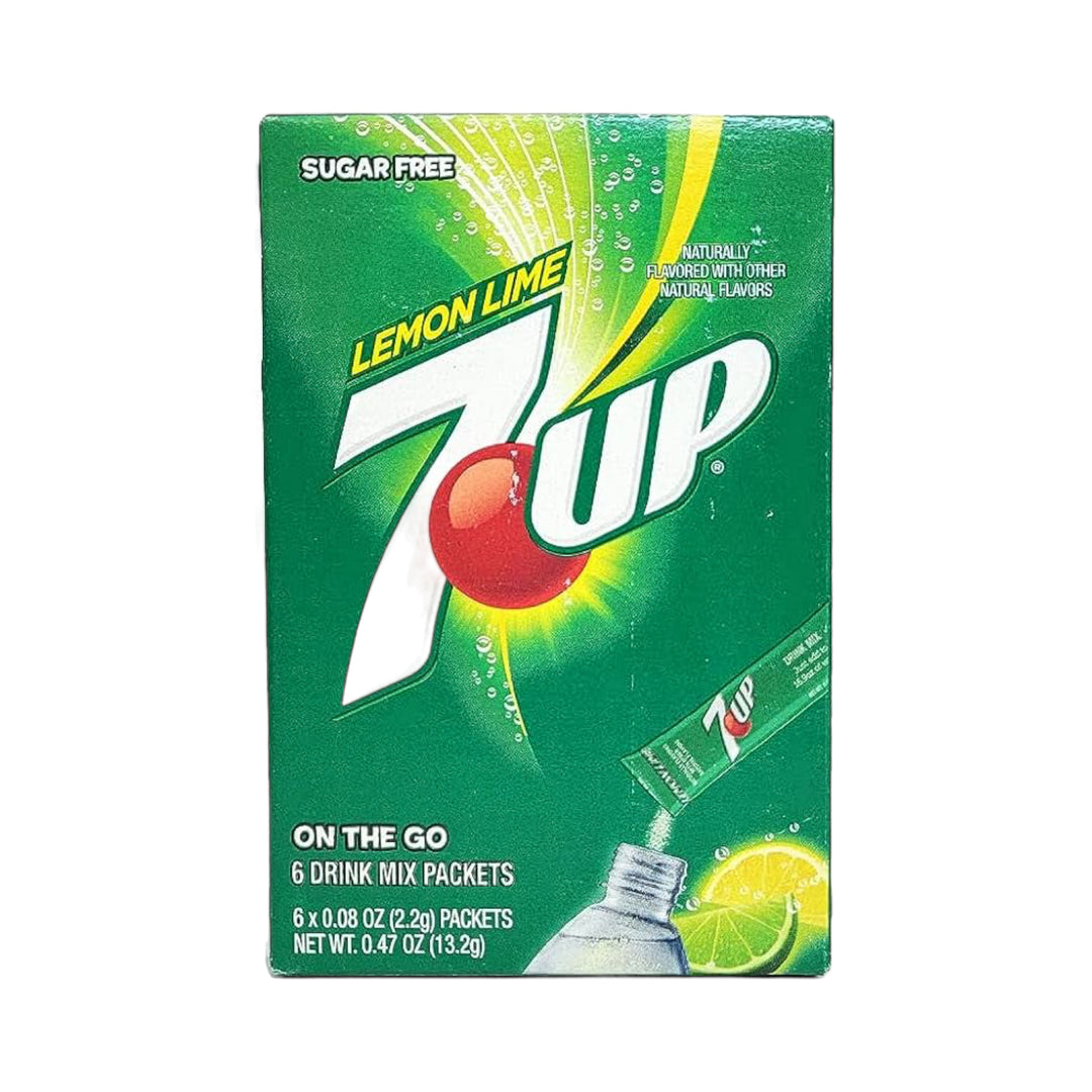 7UP Lemon Lime Sugar Free On The Go Drink Mix