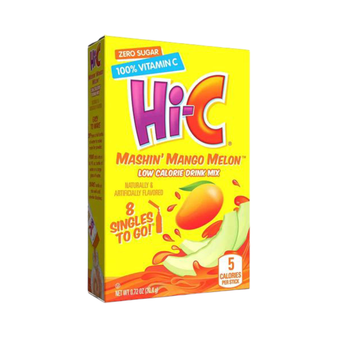 Hi-C Mashin’ Mango Melon Zero Sugar Low Calorie Drink Mix