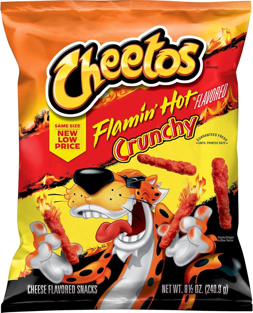 Cheetos Flamin Hot Crunchy