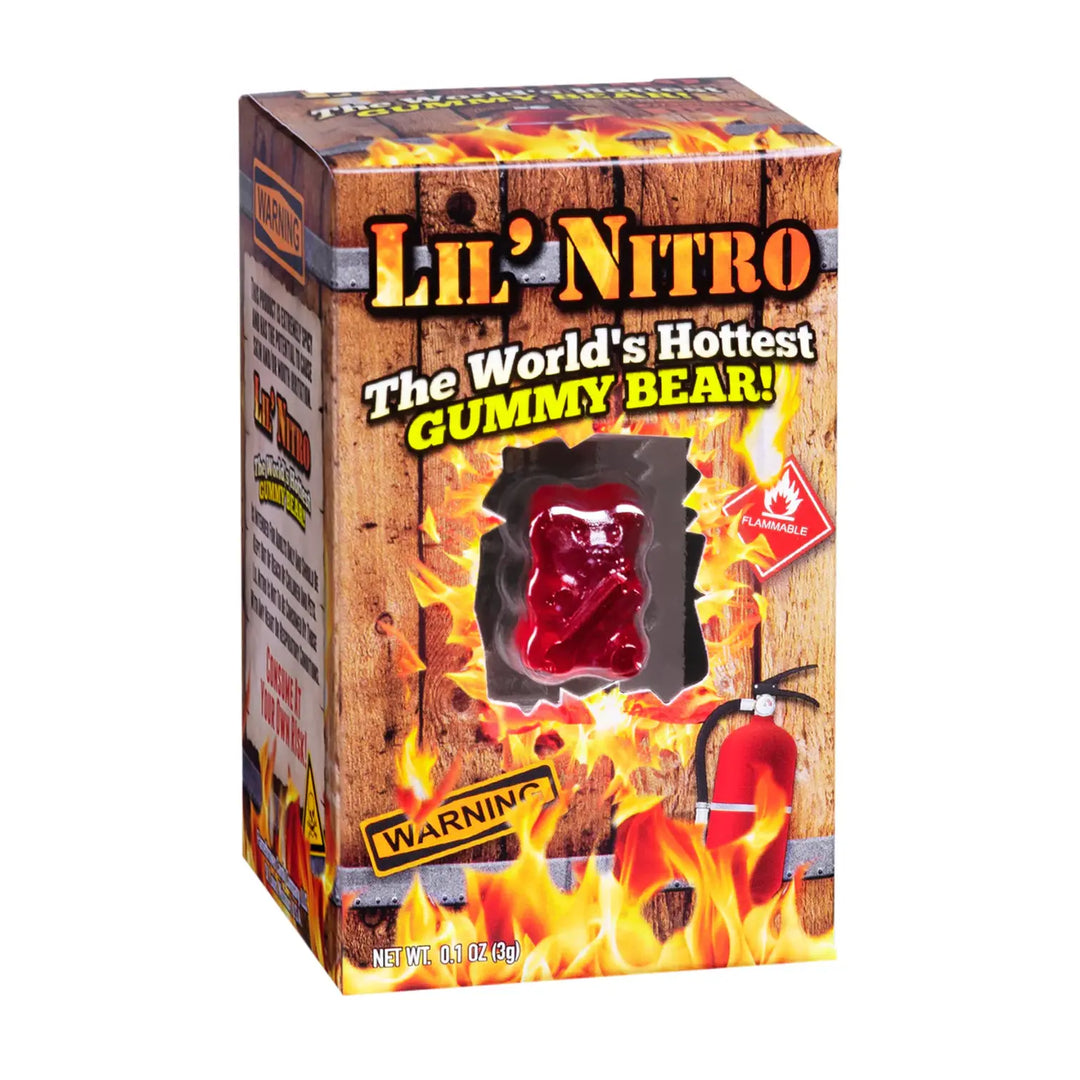 Flamethrower Lil Nitro Worlds Hottest Gummy Bear 3g