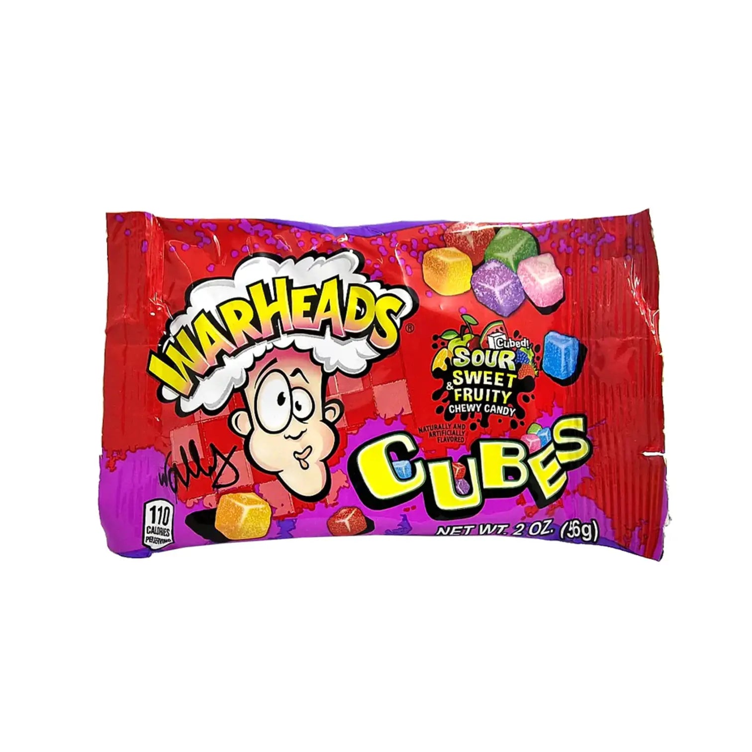 Warheads - Cubes Sour Sweet & Fruity 56g – YEG EXOTIC