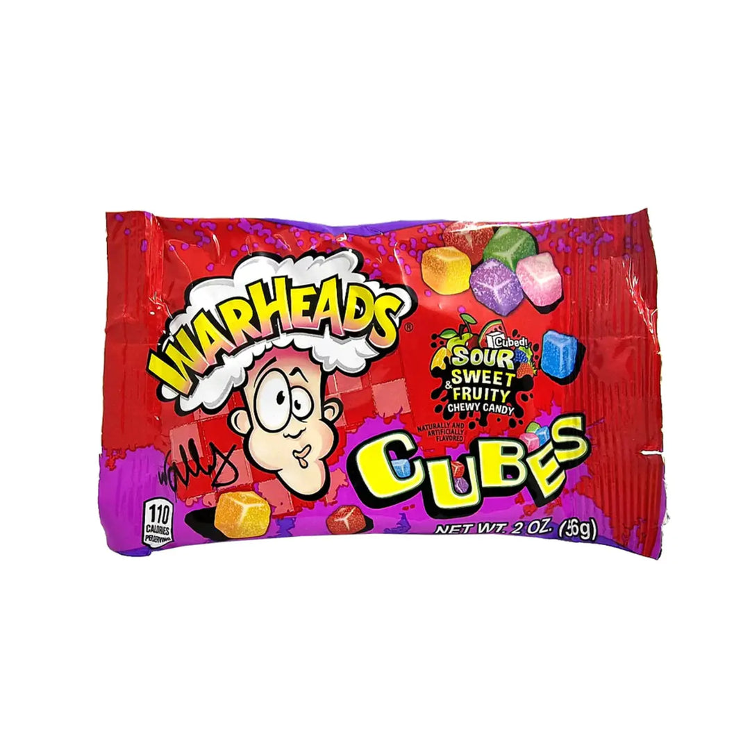 Warheads - Cubes Sour Sweet & Fruity 56g