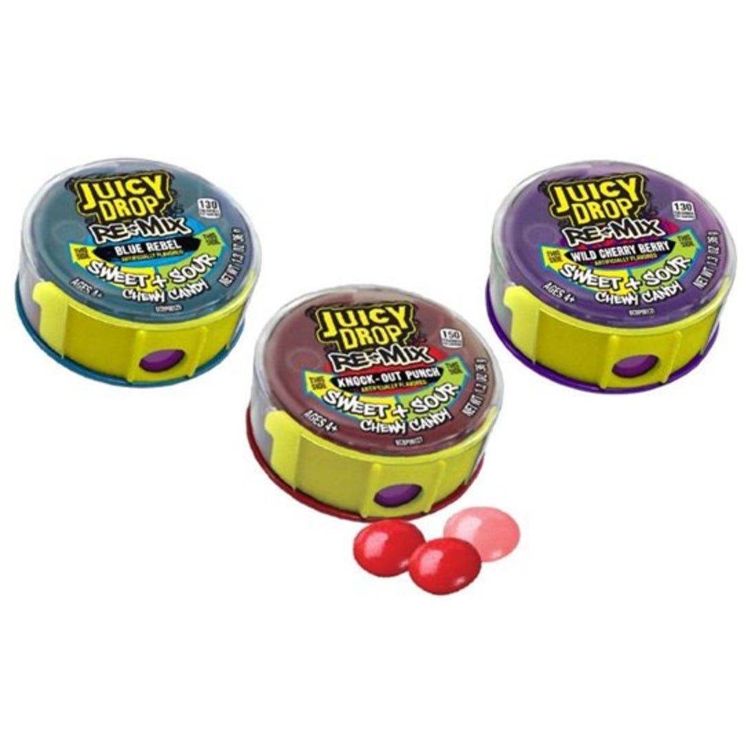 Juicy Drop Remix Sweet and Sour Chewy Candy 36g