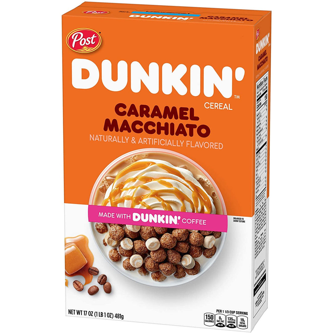 Dunkin Caramel Macchiato Cereal