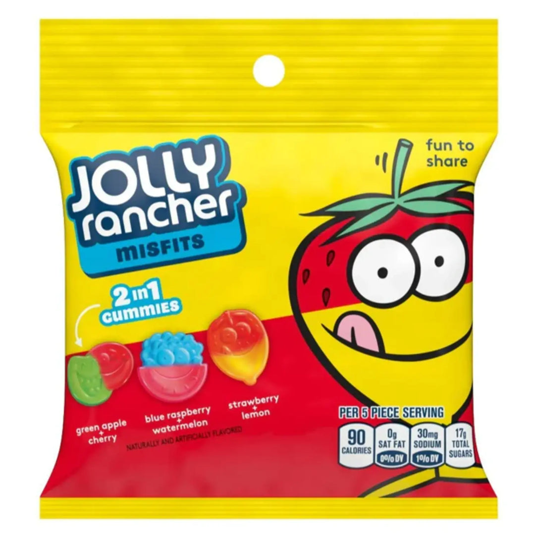 Jolly Rancher - Misfits 2in1 Gummies 141g