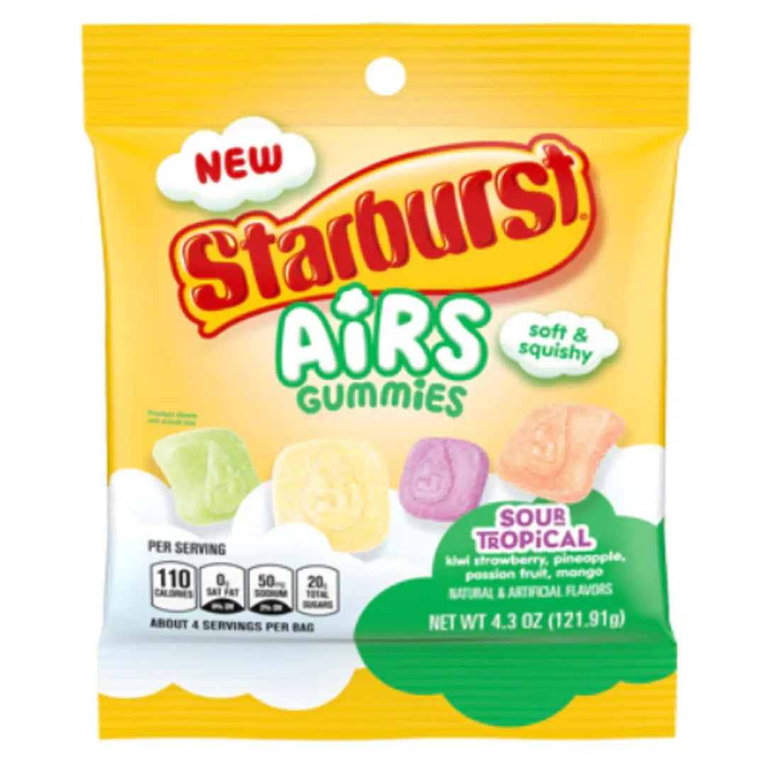 Starburst - Airs Gummies Sour Tropical 121g