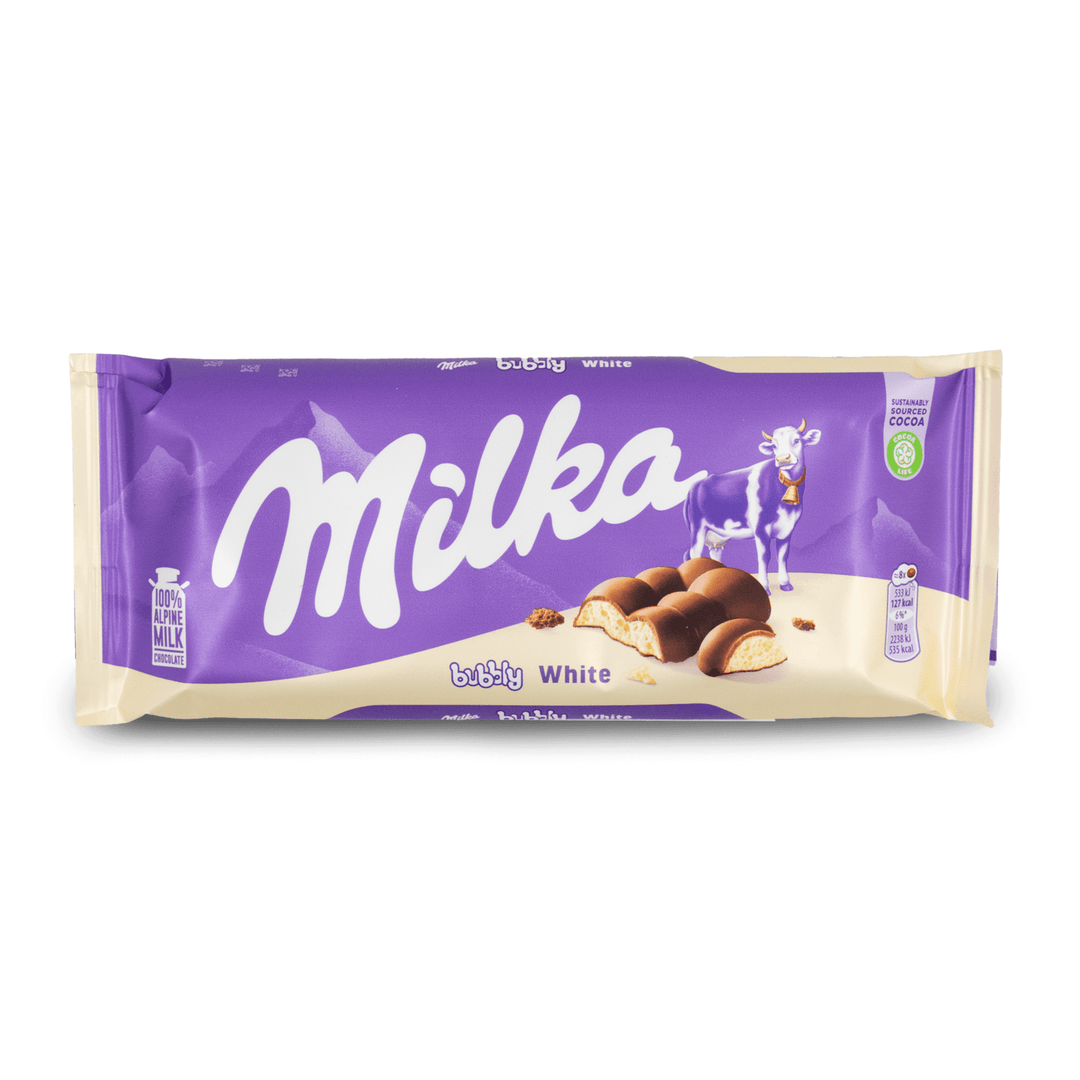 Milka - Bubbly White 95g