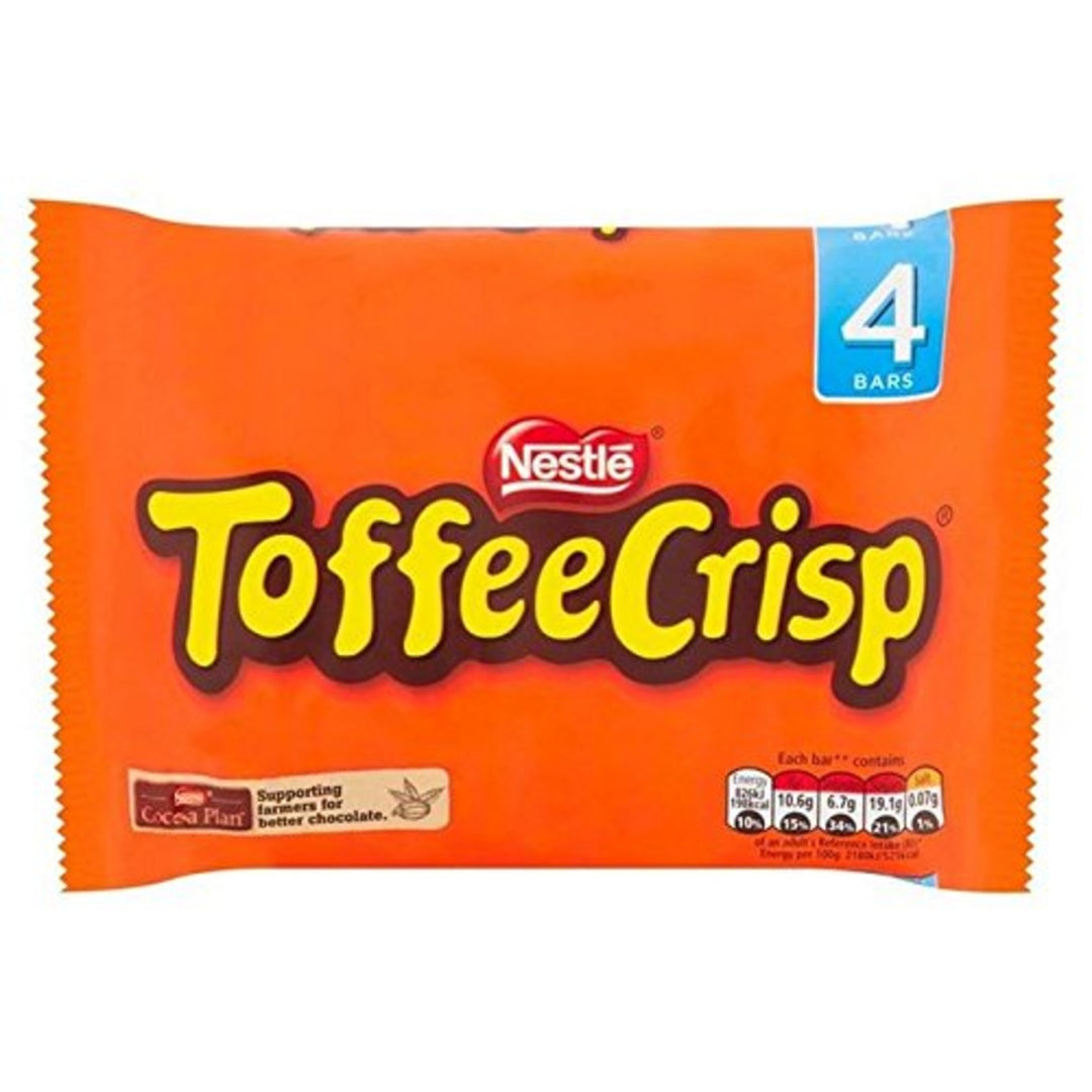 Nestle Toffee Crisp - 4 Pack