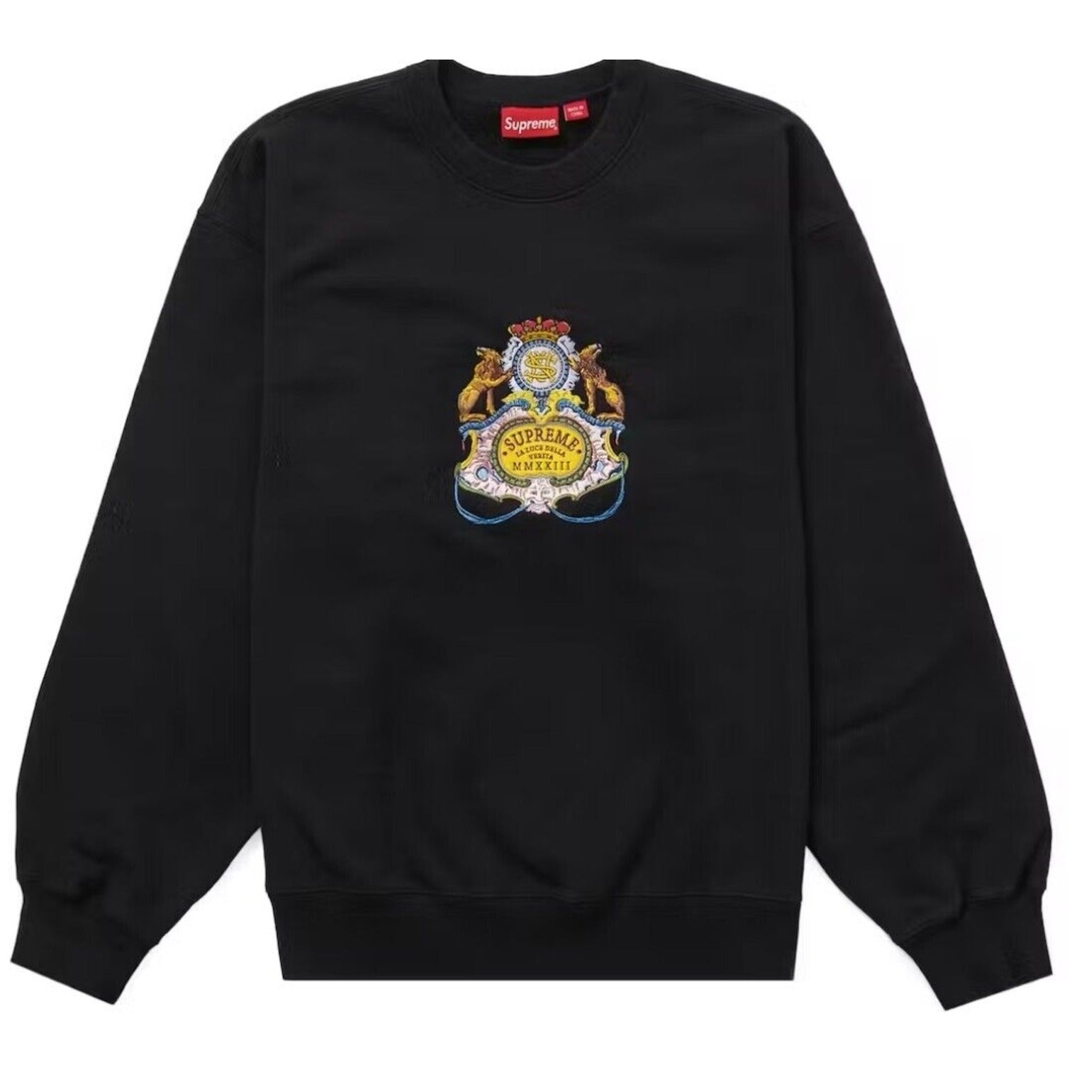 Supreme Crest Crewneck Only Available At YEG Exotic In Edmonton YEG EXOTIC