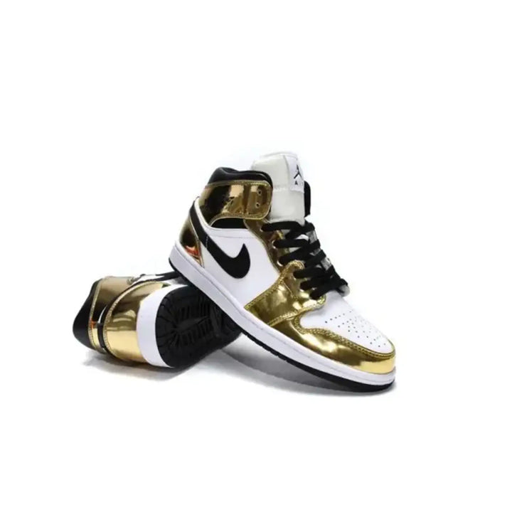 Jordan 1 Mid Metallic Gold