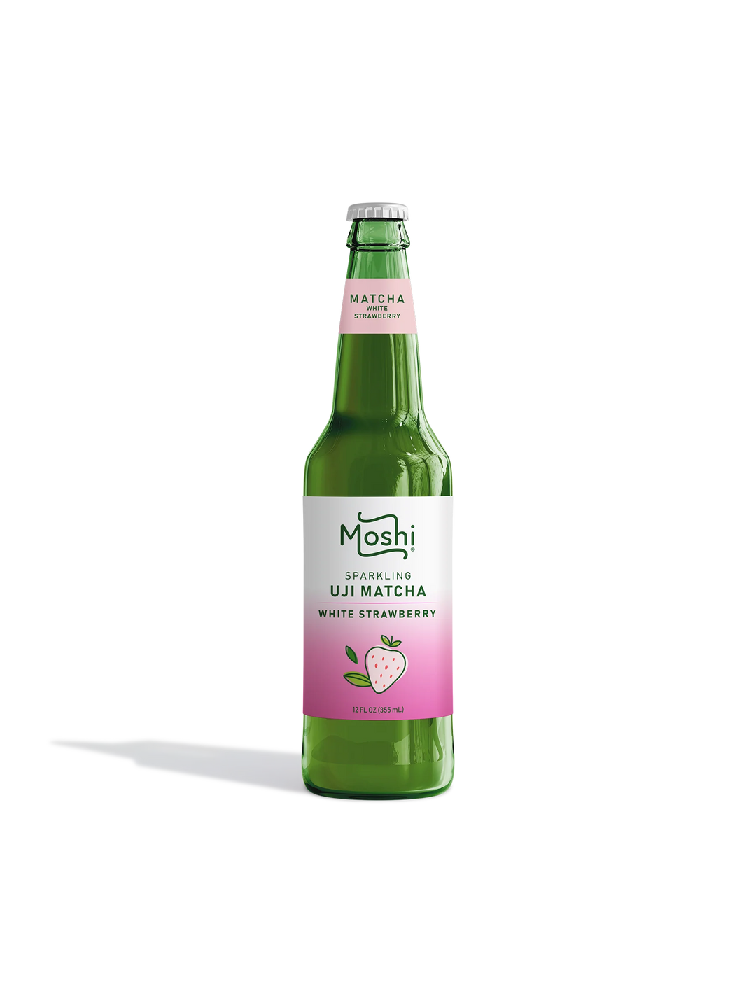 moshi sparkling uji matcha white strawberry