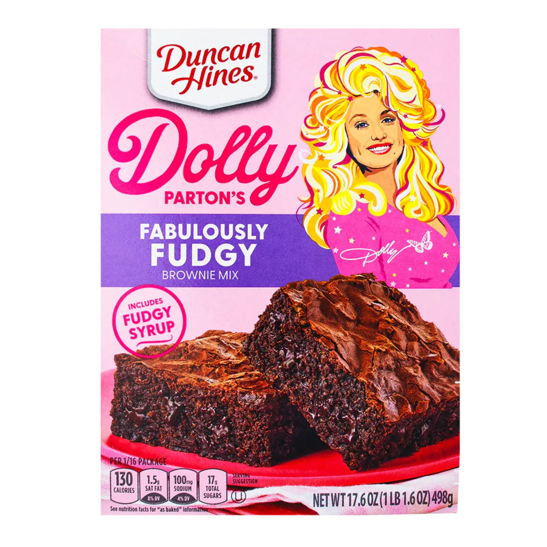 Dolly Parton Fabulously Fudgy Brownie Mix 498g