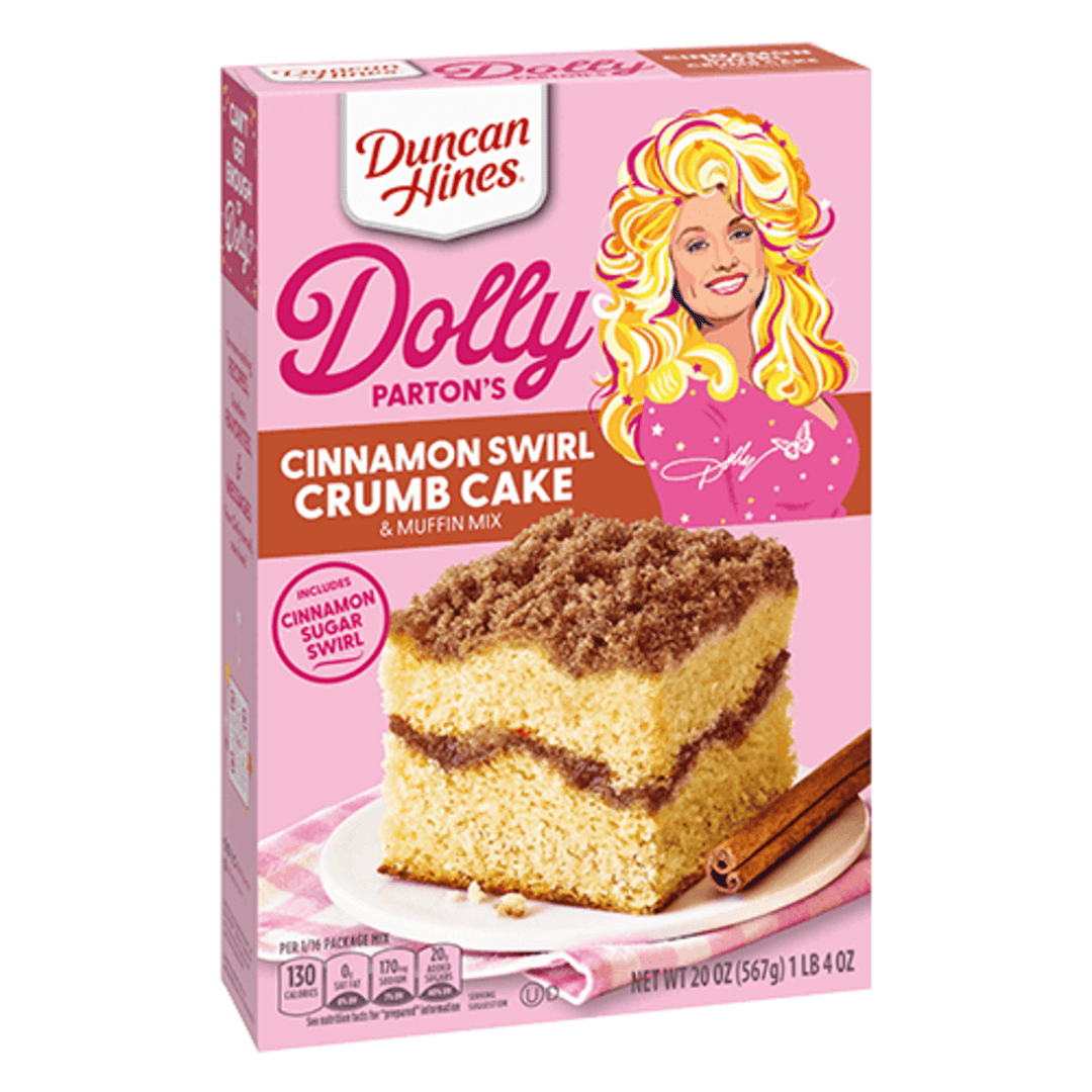 Dolly Parton’s cinnamon swirl crumb cake 567g