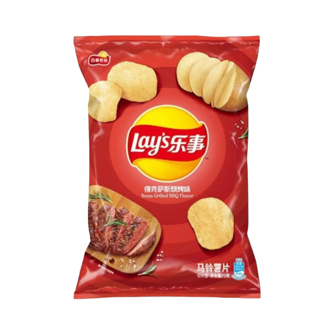 Lay's - Texas Grilled BBQ Flavour