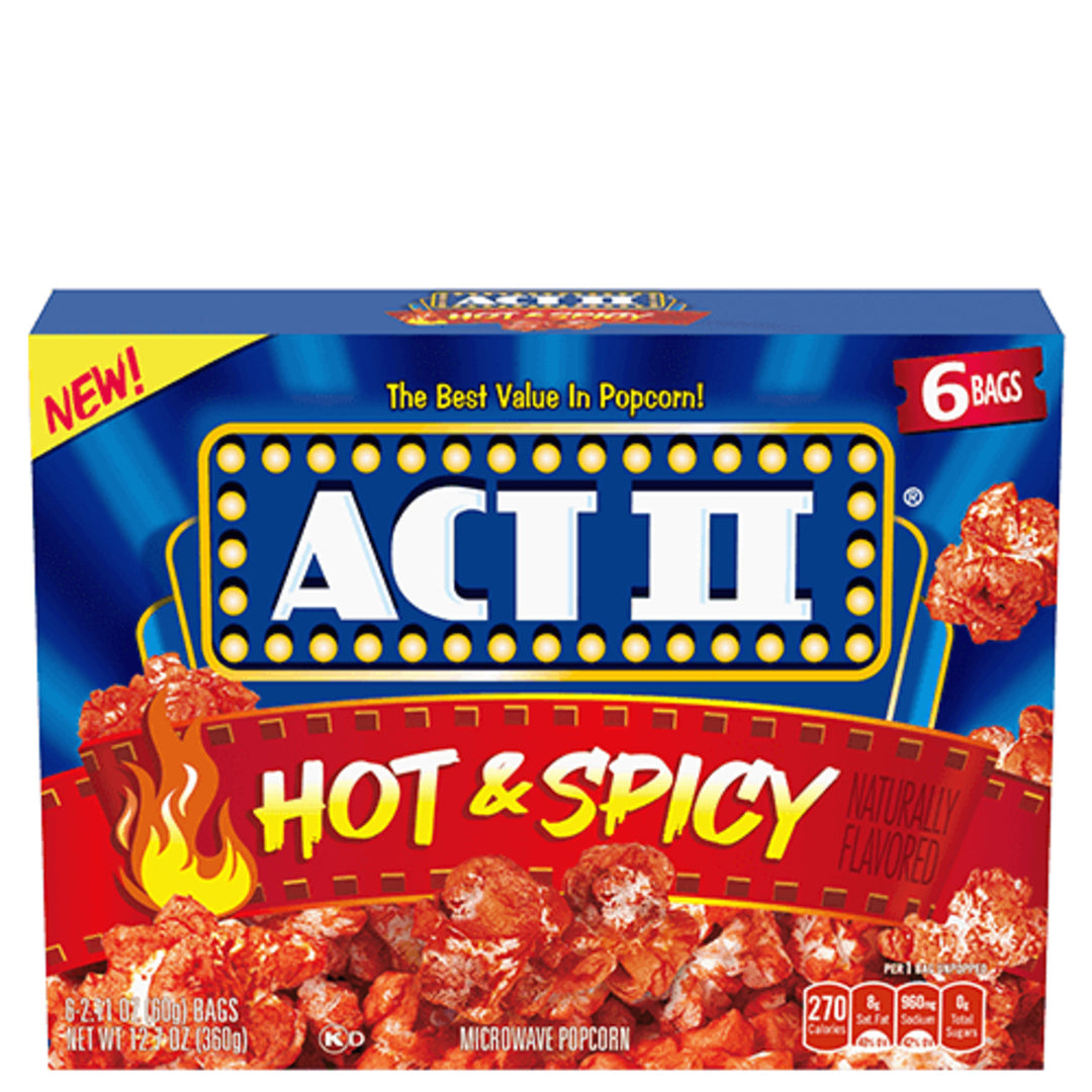 Act II Hot & Spicy Popcorn